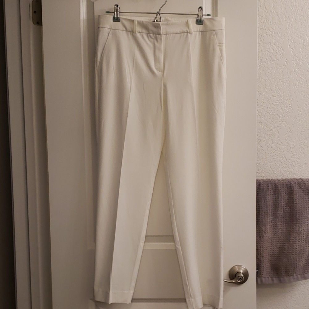 Cream pants